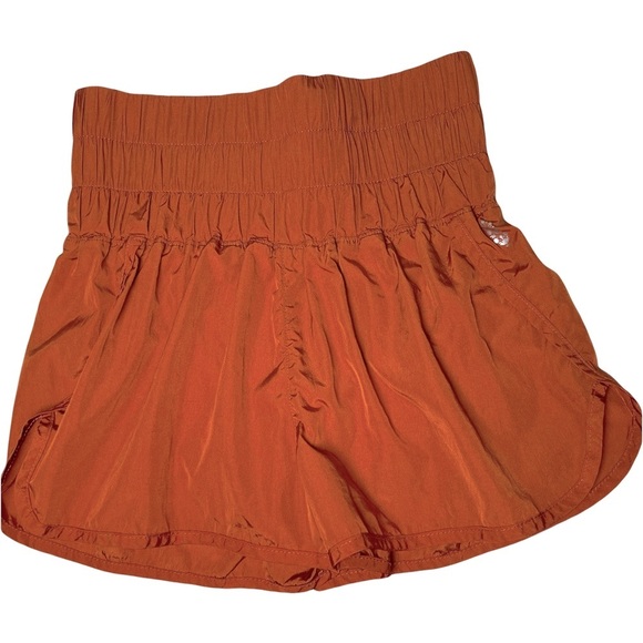Free People Movement The Way Home Shorts in Burnt Orange Size Small - Picture 1 of 11